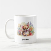 Benutzerdefinierte Chihuahua-Tasse mit inspirieren Kaffeetasse (Links)