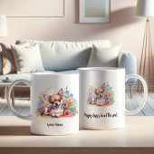 Benutzerdefinierte Chihuahua-Tasse mit inspirieren Kaffeetasse