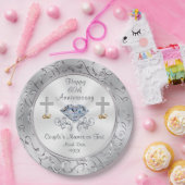 Benutzerdefinierte Christliche 60-jährige Papierdr Pappteller (Party)