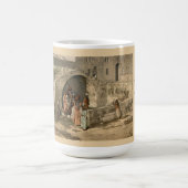 Benutzerdefinierte christliche Familientischdekora Kaffeetasse (Mittel)