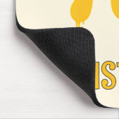 Benutzerdefinierte coole Astronautenmalerei Pi-Sym Mousepad (Ecke)