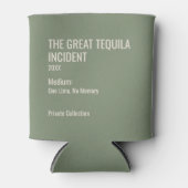 Benutzerdefinierte Coole Insider-Witz-Junggesellin Dosenkühler (Vorderseite)