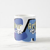 Benutzerdefinierte Coole Typografie Kaffeetasse (Mittel)
