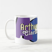Benutzerdefinierte Coole Typografie Kaffeetasse (Links)