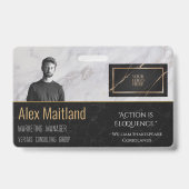 Benutzerdefinierte Corporate Logo-Sicherheitsident Ausweis (Vorderseite)