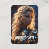 Benutzerdefinierte Coscards | Minimalistische Cosp Visitenkarte (Vorderseite)