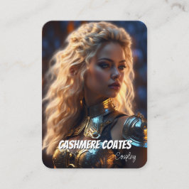 Benutzerdefinierte Coscards | Minimalistische Cosp Visitenkarte