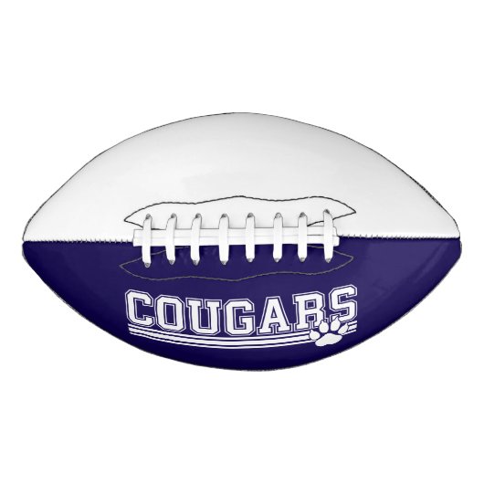 Benutzerdefinierte Cougars Football (Vorderseite)