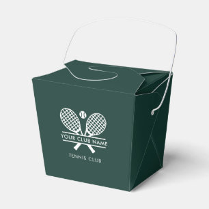 Benutzerdefinierte Country Club Name Tennis Sportv Geschenkschachtel
