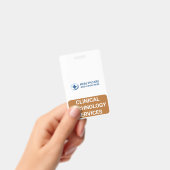 Benutzerdefinierte CTS Clinical Technology Service Ausweis (Handheld)