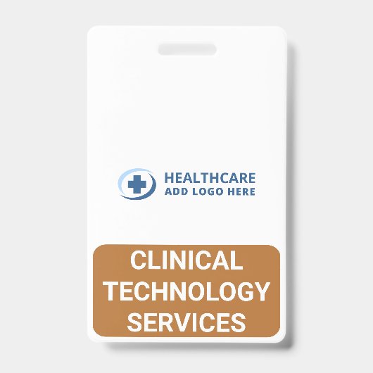 Benutzerdefinierte CTS Clinical Technology Service Ausweis (Vorderseite)
