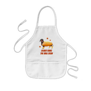 Benutzerdefinierte Dachshund BBQ Crew Lustiger Wie Kinderschürze
