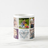 Benutzerdefinierte Daddy Frohen Vatertag Hübsche F Kaffeetasse (Mittel)