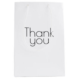 Benutzerdefinierte Dankeschön-Mittelgeschenktasche Mittlere Geschenktüte
