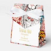 Benutzerdefinierte Danksagung Natur in Blüte Geschenkschachtel (Vorderseite)
