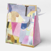 Benutzerdefinierte Danksagung Wasserfarbe Schwarze Geschenkschachtel (Rückseite)