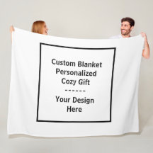 Benutzerdefinierte Decke – Personalisiertes gemütl