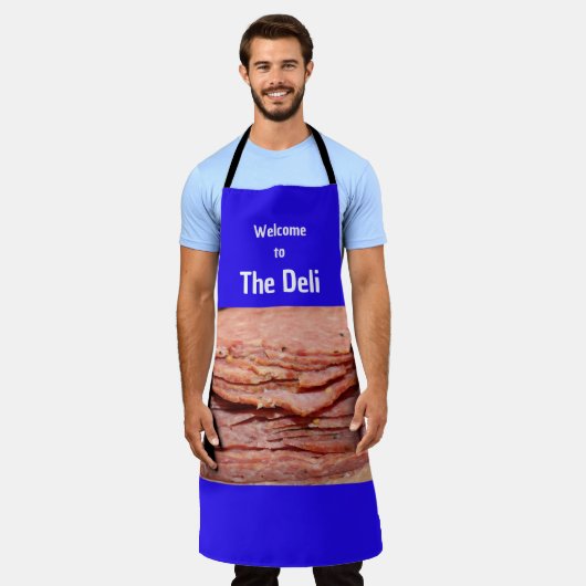 Benutzerdefinierte Delikatessenfleisch-Schürze Schürze (Getragen)