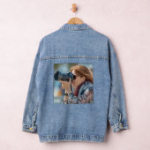 Benutzerdefinierte Denim-Jacke mit Ihrem Bild oder Jeansjacke (Hangar)