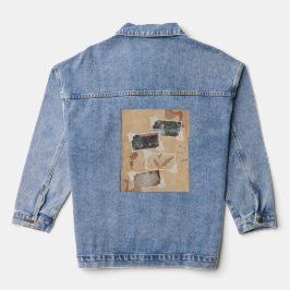 Benutzerdefinierte Denim-Jacke mit Rückendruck | U Jeansjacke