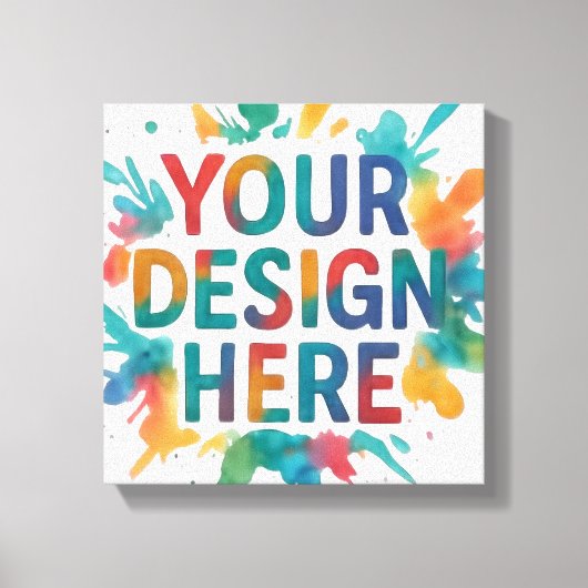 Benutzerdefinierte Design DIY erstellen Sie Ihre e Leinwanddruck (Vorderseite)