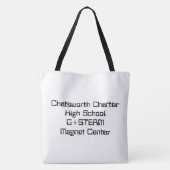 Benutzerdefinierte Design-Tasche für das G+STEAM M Tasche (Rückseite)