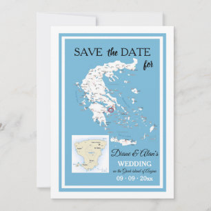 Benutzerdefinierte Destination Save the Date Ankün