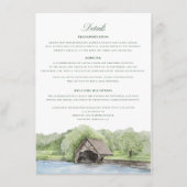 Benutzerdefinierte Details Begleitkarte (Vorderseite)