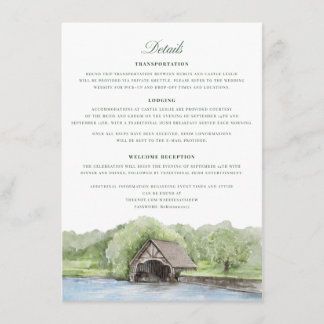 Benutzerdefinierte Details Begleitkarte