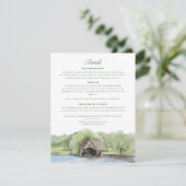 Benutzerdefinierte Details Begleitkarte (Stehend Vorderseite)