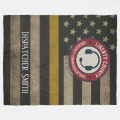 Benutzerdefinierte Dispatcher Thin Gold Line Decke (Vorderseite (Horizontal))