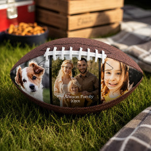 Benutzerdefinierte DIY-Foto-Familienname coole mod Football