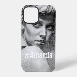 Benutzerdefinierte DIY-Monogramm-fotogene Frauenku iPhone 12 Pro Hülle