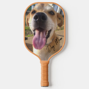 Benutzerdefinierte Dog-Foto-Mama Pickleball Schläger