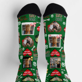 Benutzerdefinierte Dog-Gesichtssocken, Personalisi Socken