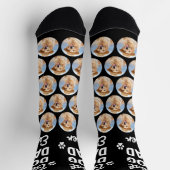 Benutzerdefinierte DOG VATER Personalisiertes Must Socken (Oben)