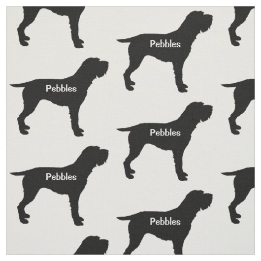 Benutzerdefinierte Drahthaar-Pointing-Griffon-Dog- Stoff (Muster)