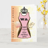 Benutzerdefinierte Dress-Farbe Behalten Ruhe und N Karte (Gelbe Blume)