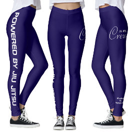 Benutzerdefinierte Druck Jiu Jitsu Crew Blaue Spat Leggings