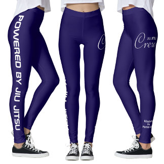 Benutzerdefinierte Druck Jiu Jitsu Crew Blaue Spat Leggings