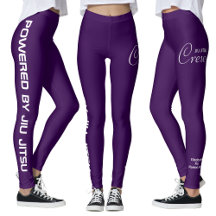 Benutzerdefinierte Druck Jiu Jitsu Crew Lila Spats