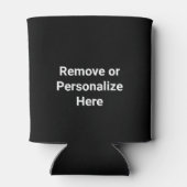 Benutzerdefinierte dunkle Farbe kann der Kurs mit  Dosenkühler (Rückseite)