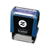 Benutzerdefinierte E-Mail-Adresse Selbstfarbige Br Permastempel (Produkt)