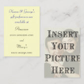 Benutzerdefinierte E-Mail-Registrierungskarten Begleitkarte (Vorne/Hinten)