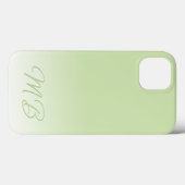 Benutzerdefinierte einfache Eleganlight Lime Green Case-Mate iPhone Hülle (Rückseite (Horizontal))