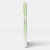 Benutzerdefinierte einfache Eleganlight Lime Green iPhone Hülle (Linke Seite)