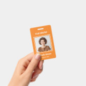 Benutzerdefinierte einfache Mitarbeiter-Foto-ID mi Ausweis (Handheld)