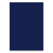 Benutzerdefinierte einfache Navy Blue Place Einste Tischnummer (Rückseite)