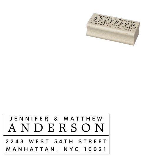 Benutzerdefinierte einfache Verheiratete Rücksende Gummistempel (Stempel)