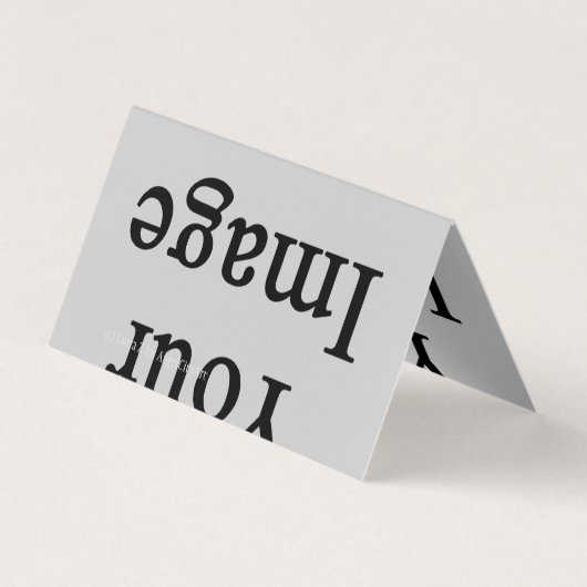 Benutzerdefinierte, eingebettete Visitenkarte Visitenkarten (Rückseite)